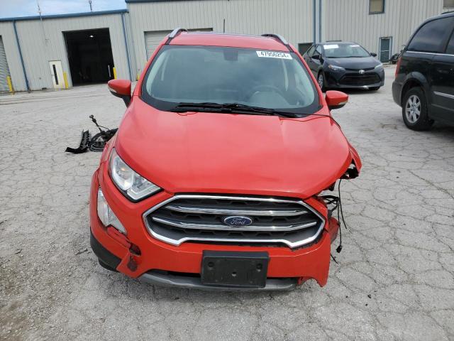 MAJ3S2KE9KC253420 - 2019 FORD ECOSPORT TITANIUM RED photo 5