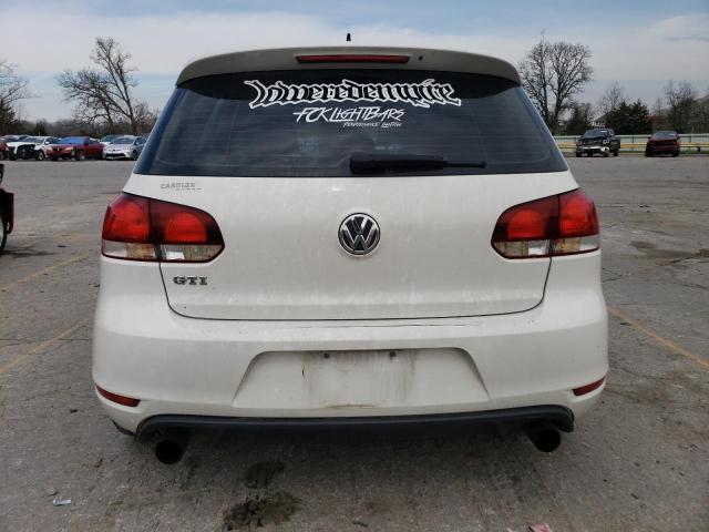 WVWHD7AJ0DW120746 - 2013 VOLKSWAGEN GTI WHITE photo 6