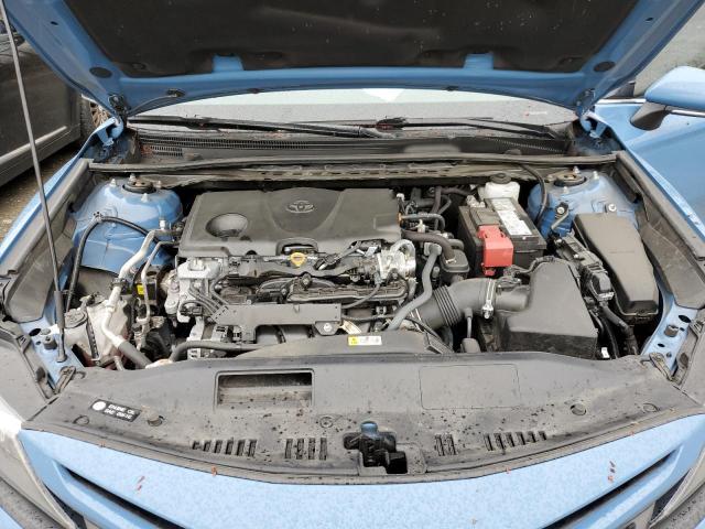 4T1G11AK6PU090383 - 2023 TOYOTA CAMRY SE NIGHT SHADE BLUE photo 11