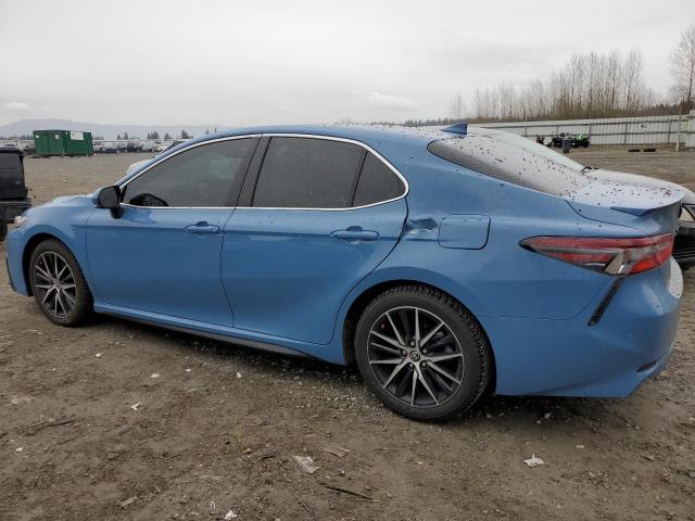 4T1G11AK6PU090383 - 2023 TOYOTA CAMRY SE NIGHT SHADE BLUE photo 2