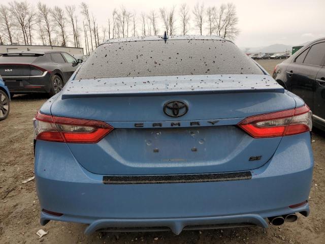 4T1G11AK6PU090383 - 2023 TOYOTA CAMRY SE NIGHT SHADE BLUE photo 6