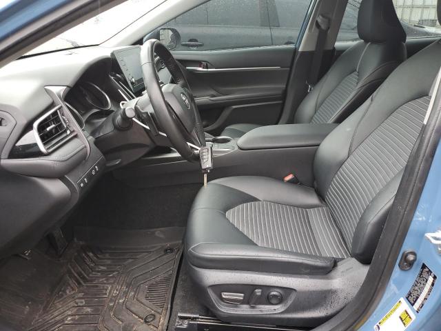 4T1G11AK6PU090383 - 2023 TOYOTA CAMRY SE NIGHT SHADE BLUE photo 7