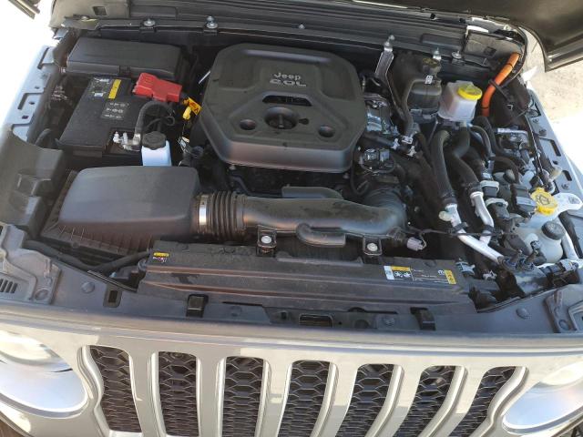 1C4JJXP66NW232658 - 2022 JEEP WRANGLER U SAHARA 4XE GRAY photo 12