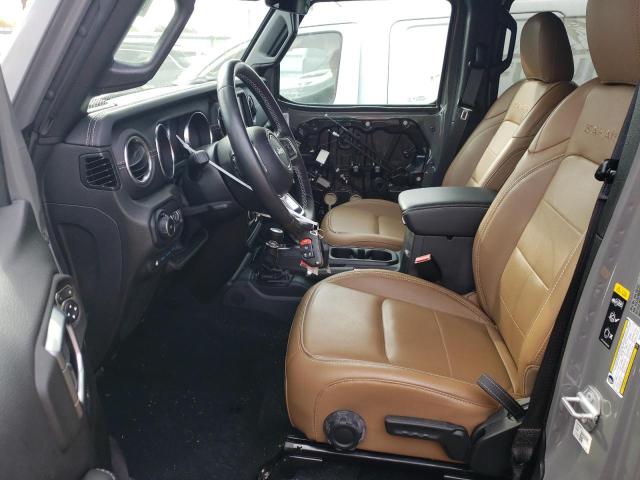 1C4JJXP66NW232658 - 2022 JEEP WRANGLER U SAHARA 4XE GRAY photo 7