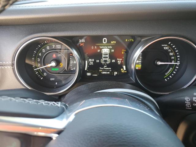 1C4JJXP66NW232658 - 2022 JEEP WRANGLER U SAHARA 4XE GRAY photo 9