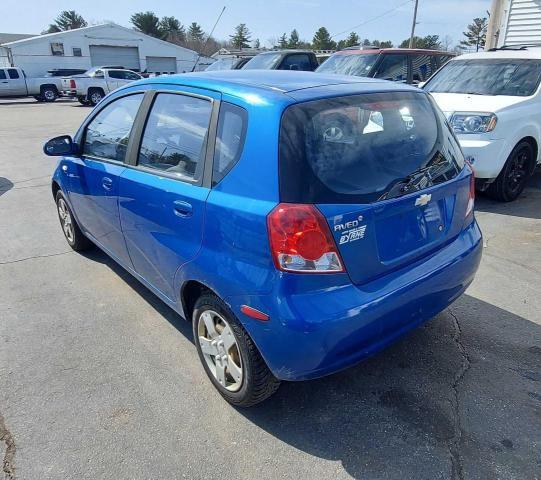 KL1TD66608B257540 - 2008 CHEVROLET AVEO BASE Mavi foto 3