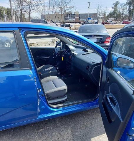KL1TD66608B257540 - 2008 CHEVROLET AVEO BASE Mavi foto 5