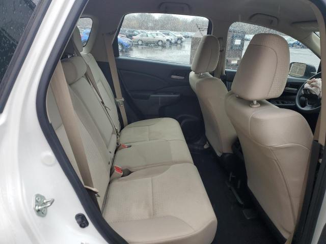 5J6RM4H36FL022474 - 2015 HONDA CR-V LX WHITE photo 10