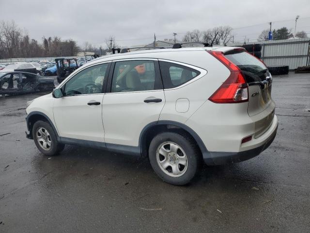 5J6RM4H36FL022474 - 2015 HONDA CR-V LX WHITE photo 2