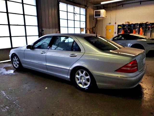 WDBNG75J62A234053 - 2002 MERCEDES-BENZ S 500 SILVER photo 2