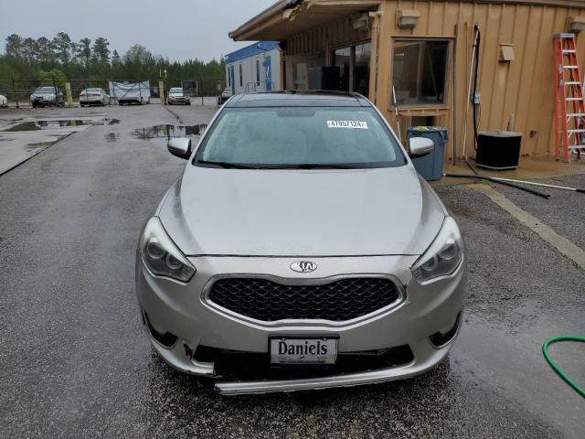 KNALN4D71E5134505 - 2014 KIA CADENZA PREMIUM SILVER photo 5