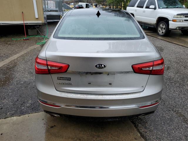 KNALN4D71E5134505 - 2014 KIA CADENZA PREMIUM SILVER photo 6