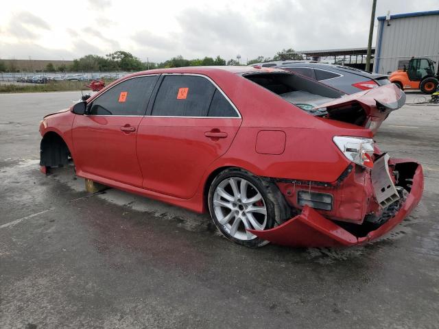 4T1BF1FK8CU625065 - 2012 TOYOTA CAMRY BASE RED photo 2