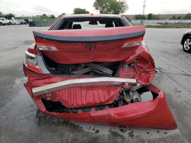 4T1BF1FK8CU625065 - 2012 TOYOTA CAMRY BASE RED photo 6