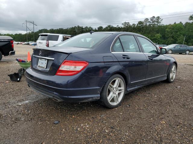 WDDGF56X58F178306 - 2008 MERCEDES-BENZ C 350 BLUE photo 3