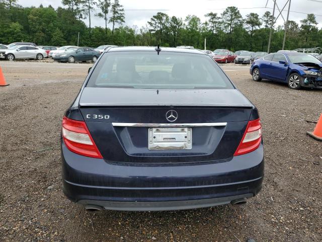 WDDGF56X58F178306 - 2008 MERCEDES-BENZ C 350 BLUE photo 6