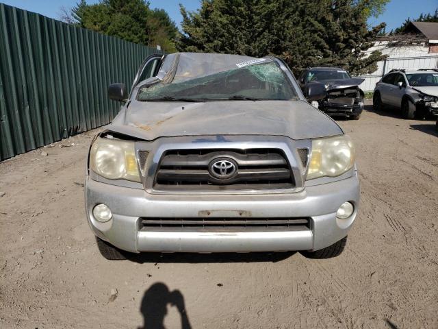 5TEMU52N76Z217887 - 2006 TOYOTA TACOMA DOUBLE CAB LONG BED SILVER photo 5