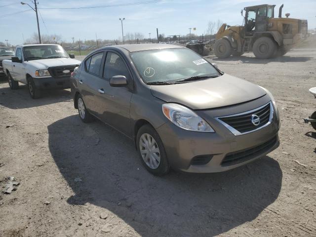 3N1CN7AP1CL847297 - 2012 NISSAN VERSA S GOLD photo 4