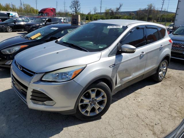 1FMCU0HX2DUD11264 - 2013 FORD ESCAPE SEL GRAY photo 1