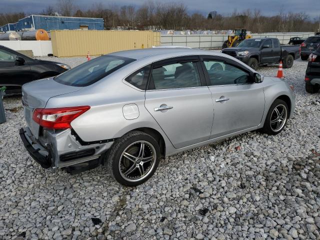 3N1AB7AP1JY230658 - 2018 NISSAN SENTRA S SILVER photo 3