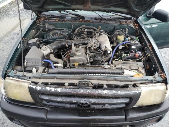 4TASM92N2XZ430477 - 1999 TOYOTA TACOMA XTRACAB PRERUNNER მწვანე ფოტო 11