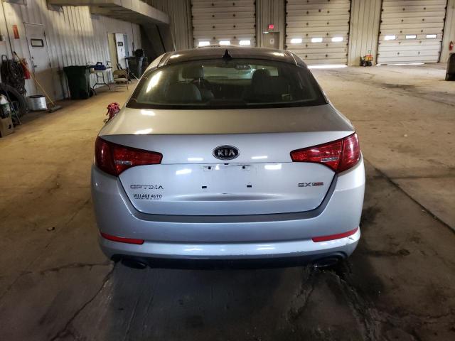 KNAGN4A77B5102532 - 2011 KIA OPTIMA EX SILVER photo 6