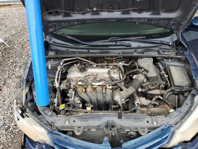 2T1BURHE8EC140473 - 2014 TOYOTA COROLLA L BLUE photo 11