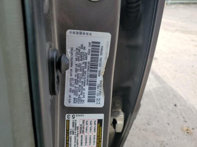 1NXBR30E47Z868190 - 2007 TOYOTA COROLLA CE GRAY photo 12