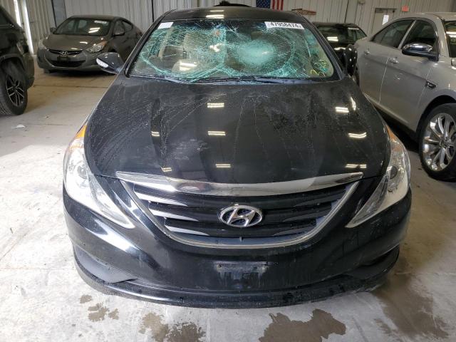 5NPEB4AC2EH896344 - 2014 HYUNDAI SONATA GLS BLACK photo 5