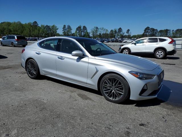 KMTG34LA3KU026610 - 2019 GENESIS G70 ELITE SILVER photo 4