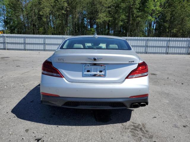 KMTG34LA3KU026610 - 2019 GENESIS G70 ELITE SILVER photo 6