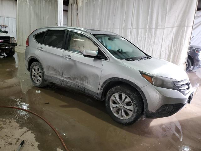 2HKRM4H70DH681175 - 2013 HONDA CR-V EXL SILVER photo 4