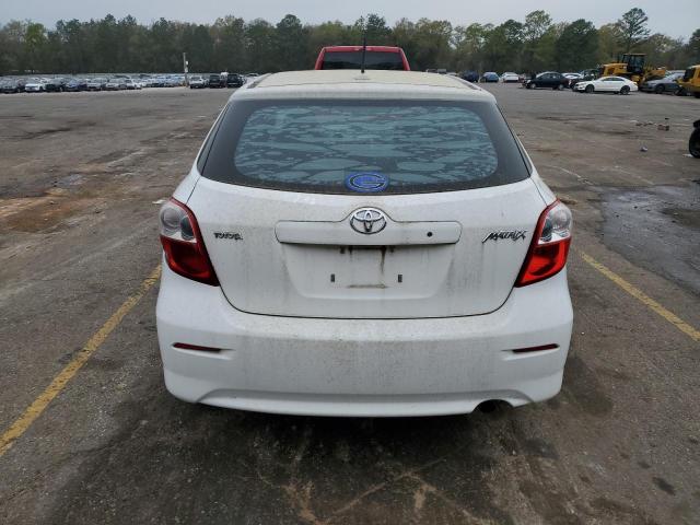 2T1KU40E79C064989 - 2009 TOYOTA COROLLA MA WHITE photo 6