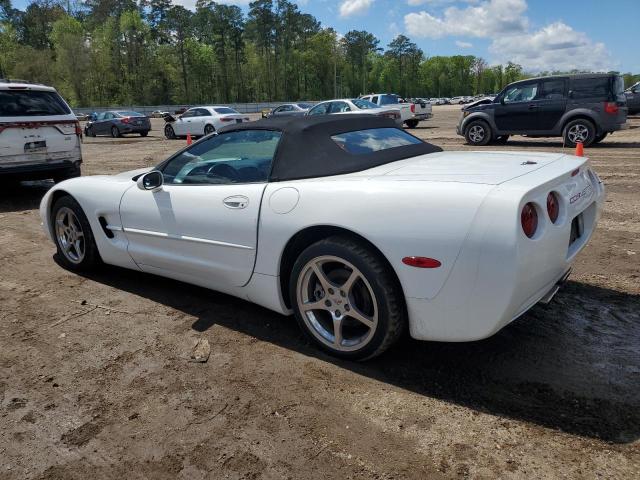 1G1YY32GXY5121875 - 2000 CHEVROLET CORVETTE WHITE photo 2