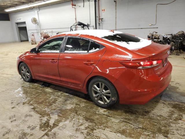 5NPD84LF5HH205927 - 2017 HYUNDAI ELANTRA SE RED photo 2