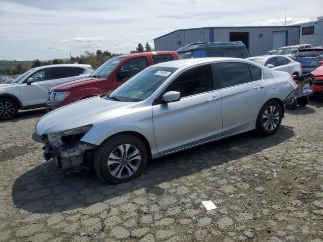 1HGCR2F30DA082555 - 2013 HONDA ACCORD LX SILVER photo 1