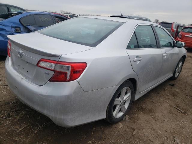 4T1BF1FK4EU437341 - 2014 TOYOTA CAMRY L SILVER photo 3