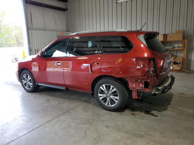 5N1DR2MN0JC654341 - 2018 NISSAN PATHFINDER S RED photo 2