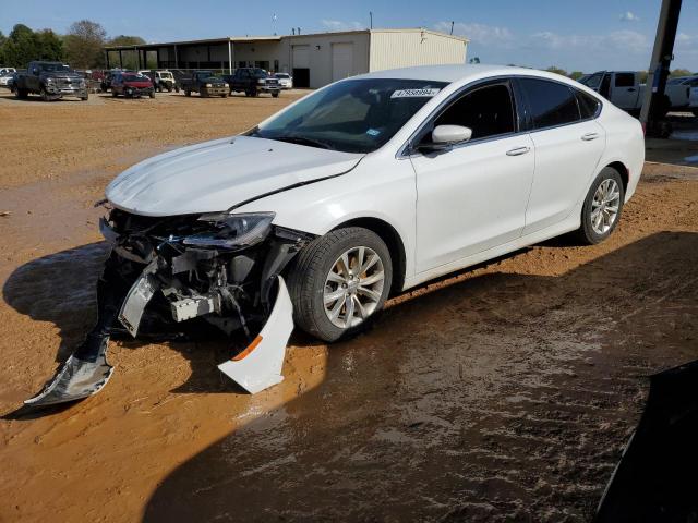 1C3CCCCG7FN549001 - 2015 CHRYSLER 200 C WHITE photo 1