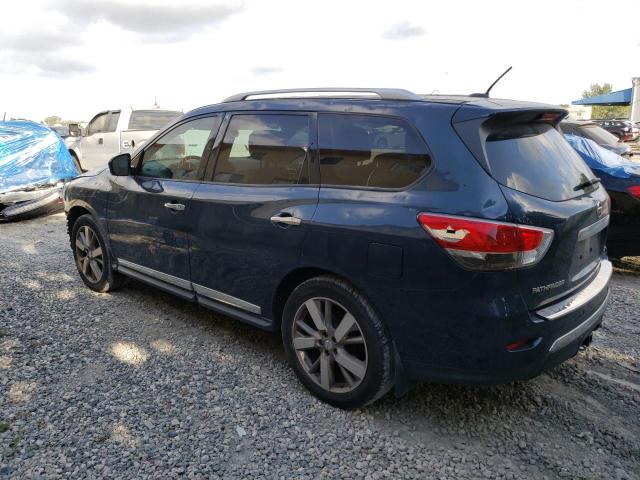 5N1AR2MN1EC688801 - 2014 NISSAN PATHFINDER S 蓝色 照片 2
