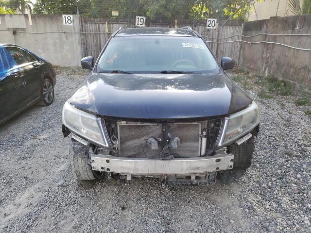 5N1AR2MN1EC688801 - 2014 NISSAN PATHFINDER S 蓝色 照片 5