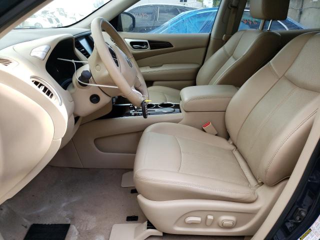 5N1AR2MN1EC688801 - 2014 NISSAN PATHFINDER S 蓝色 照片 7