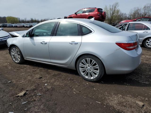 1G4PP5SK0D4193590 - 2013 BUICK VERANO GRAY photo 2