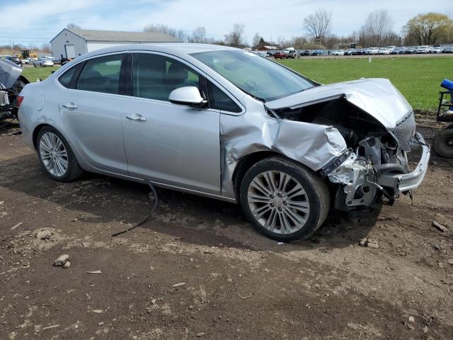 1G4PP5SK0D4193590 - 2013 BUICK VERANO GRAY photo 4