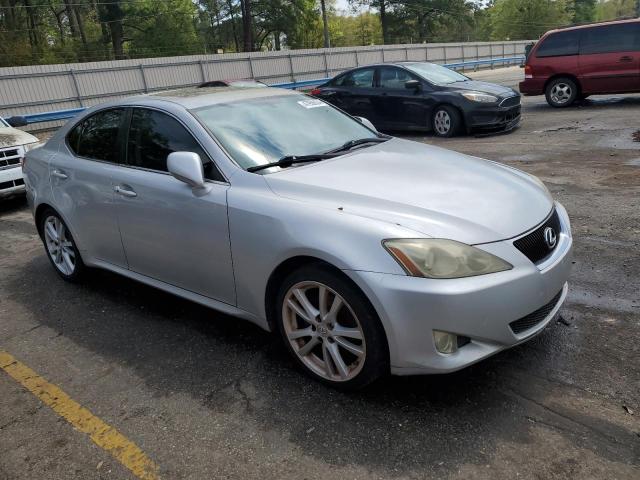 JTHBK262775039638 - 2007 LEXUS IS 250 SILVER photo 4