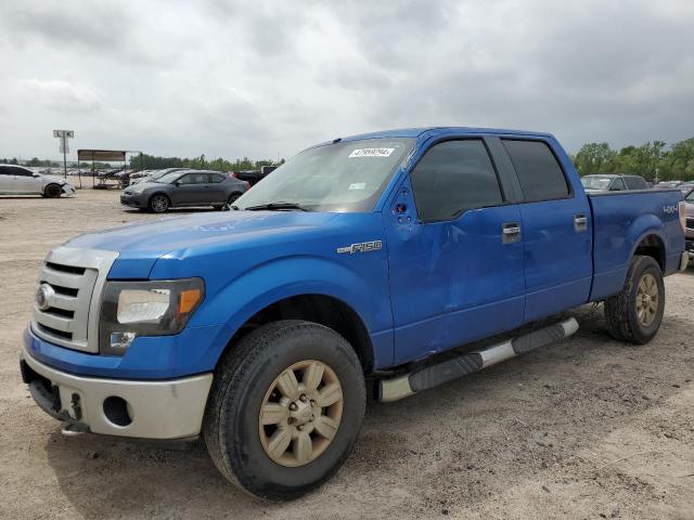 1FTPW14V89FA91618 - 2009 FORD F150 SUPERCREW BLUE photo 1