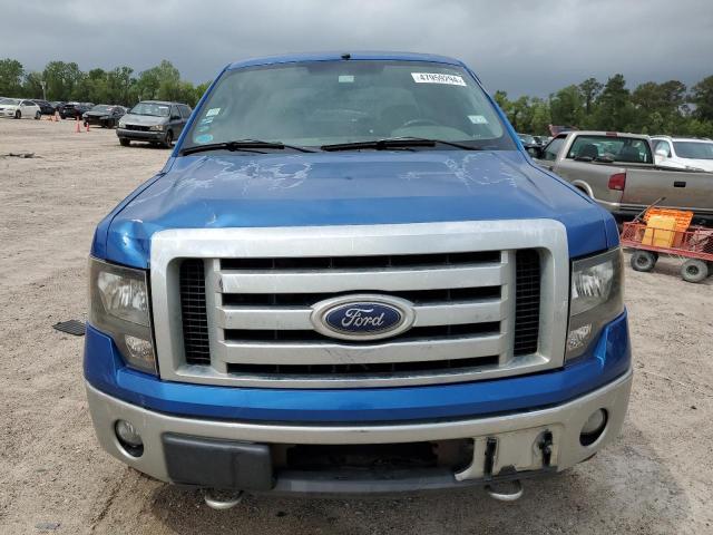 1FTPW14V89FA91618 - 2009 FORD F150 SUPERCREW BLUE photo 5