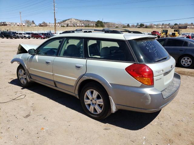 4S4BP62C257357480 - 2005 SUBARU LEGACY OUTBACK 2.5I LIMITED BEIGE photo 2