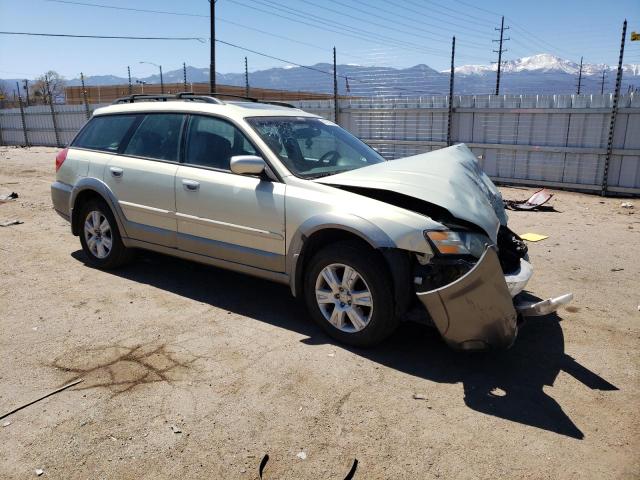 4S4BP62C257357480 - 2005 SUBARU LEGACY OUTBACK 2.5I LIMITED BEIGE photo 4