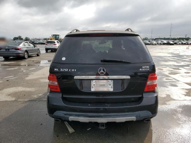 4JGBB22E77A193481 - 2007 MERCEDES-BENZ ML 320 CDI BLACK photo 6